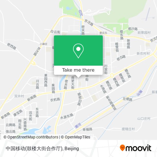 中国移动(鼓楼大街合作厅) map