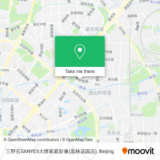 三野石SANYES大牌家庭影像(嘉林花园店) map