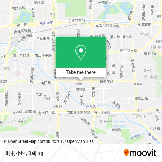 时村小区 map