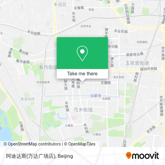 阿迪达斯(万达广场店) map