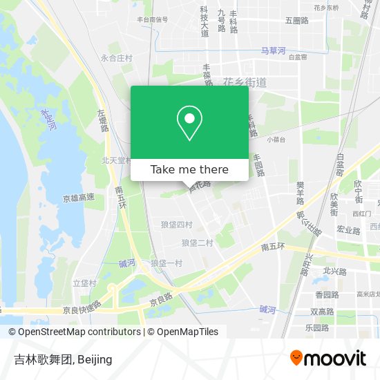 吉林歌舞团 map