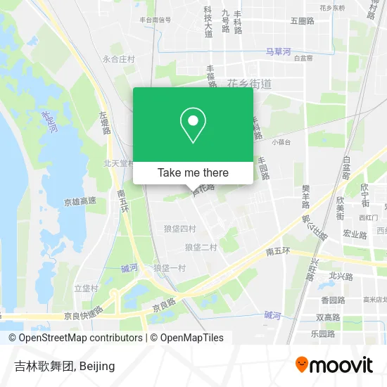 吉林歌舞团 map