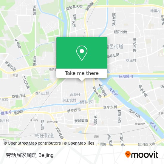 劳动局家属院 map
