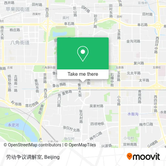 劳动争议调解室 map