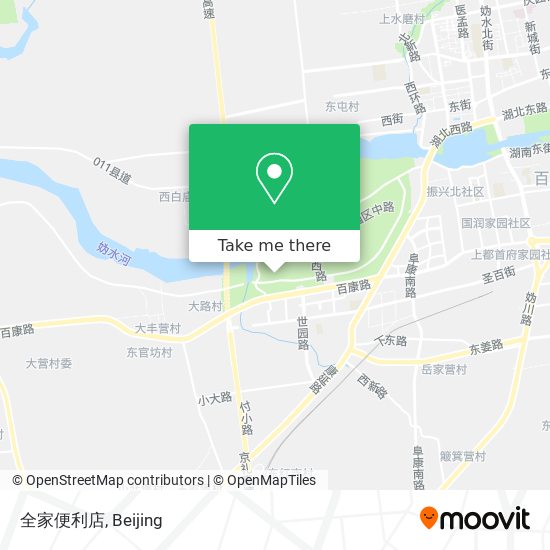 全家便利店 map