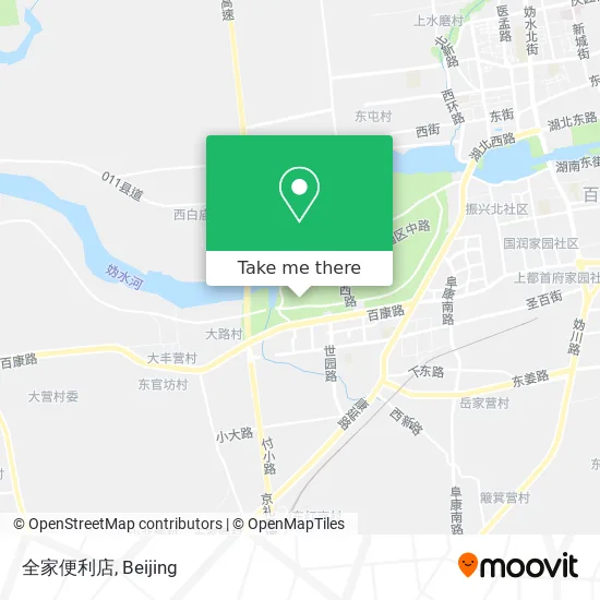 全家便利店 map