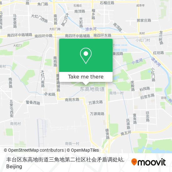 丰台区东高地街道三角地第二社区社会矛盾调处站 map