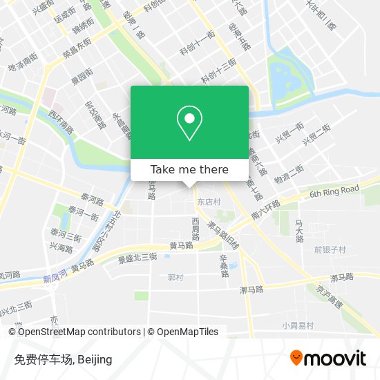 免费停车场 map