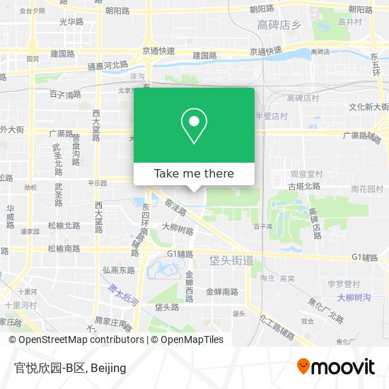官悦欣园-B区 map