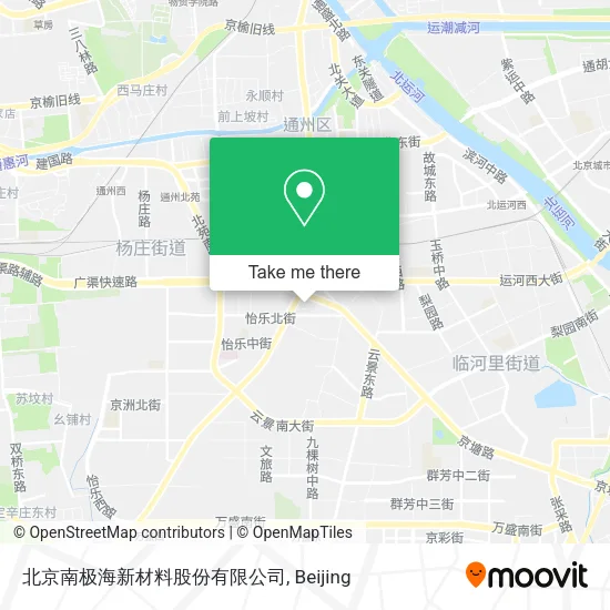 北京南极海新材料股份有限公司 map