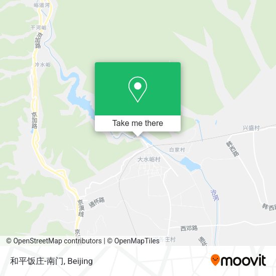 和平饭庄-南门 map