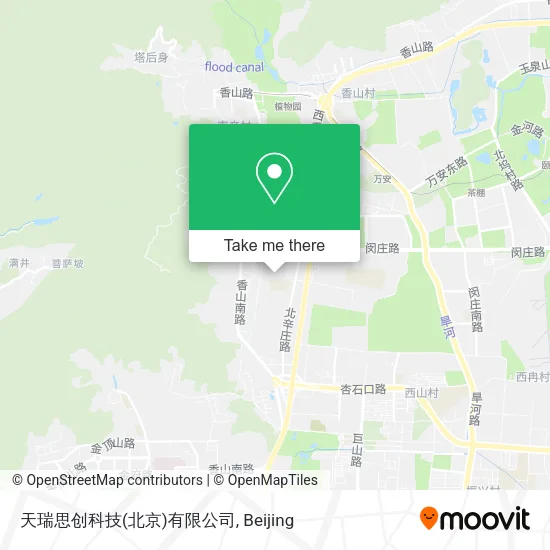 天瑞思创科技(北京)有限公司 map