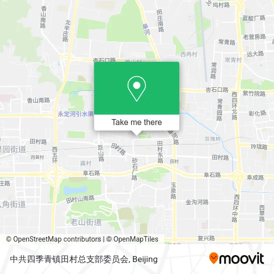 中共四季青镇田村总支部委员会 map