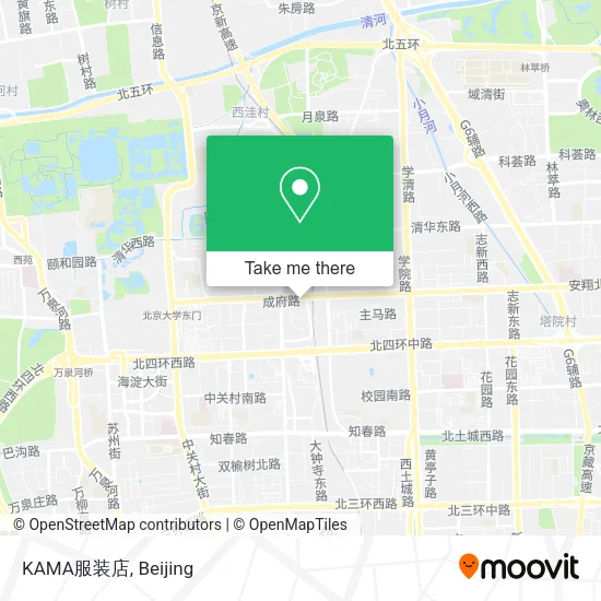 KAMA服装店 map