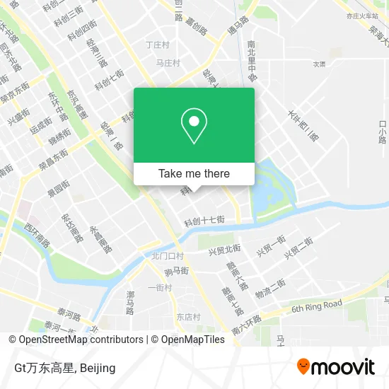 Gt万东高星 map