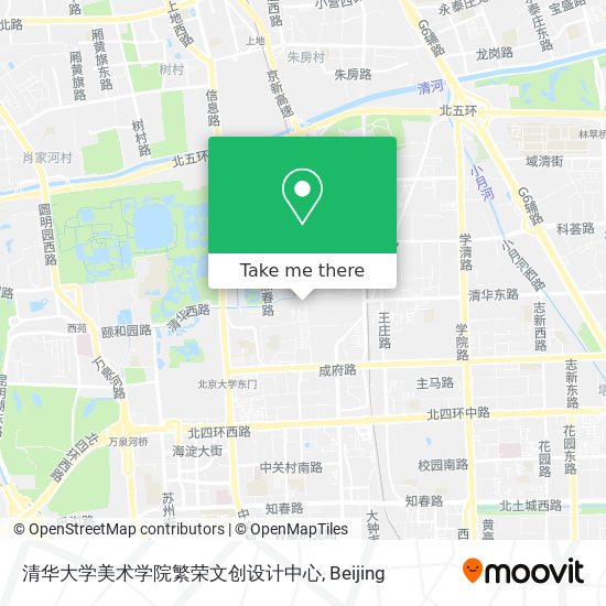 清华大学美术学院繁荣文创设计中心 map