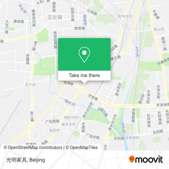 光明家具 map