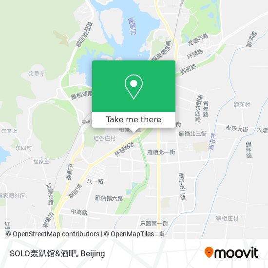 SOLO轰趴馆&酒吧 map