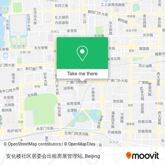 安化楼社区居委会出租房屋管理站 map