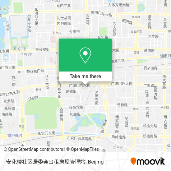 安化楼社区居委会出租房屋管理站 map