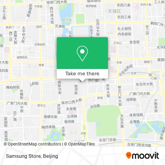 Samsung Store map