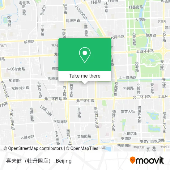 喜来健（牡丹园店） map