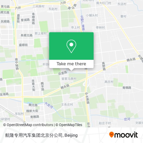 航隆专用汽车集团北京分公司 map