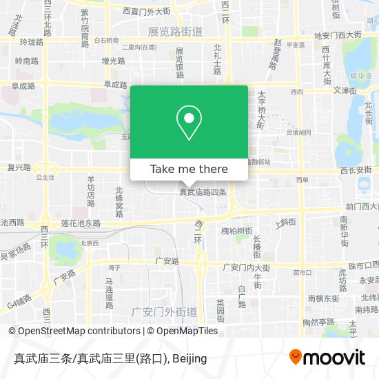真武庙三条/真武庙三里(路口) map