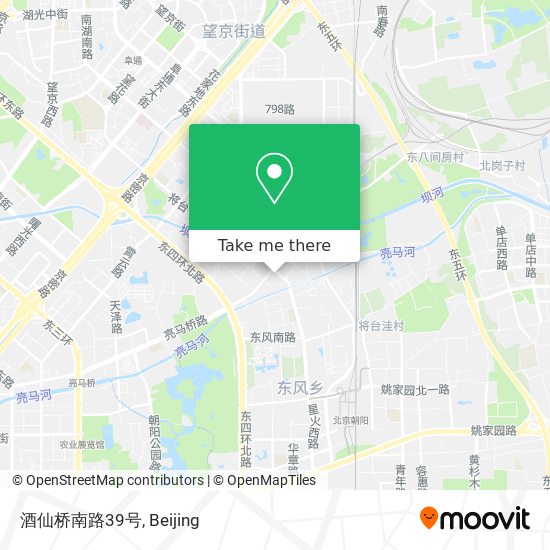 酒仙桥南路39号 map