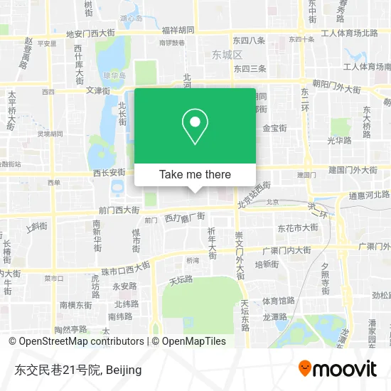 东交民巷21号院 map