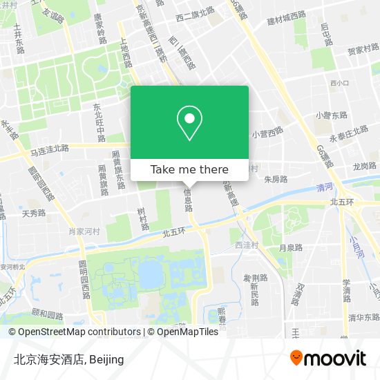 北京海安酒店 map