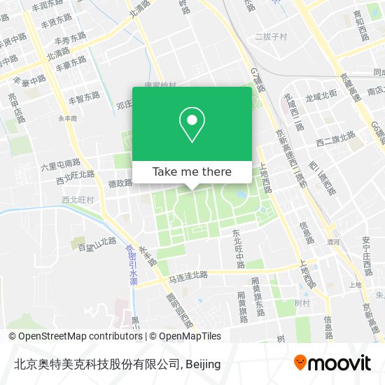 北京奥特美克科技股份有限公司 map