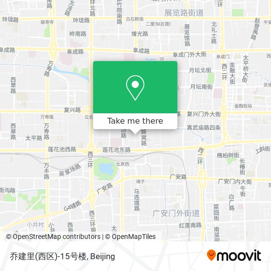 乔建里(西区)-15号楼 map