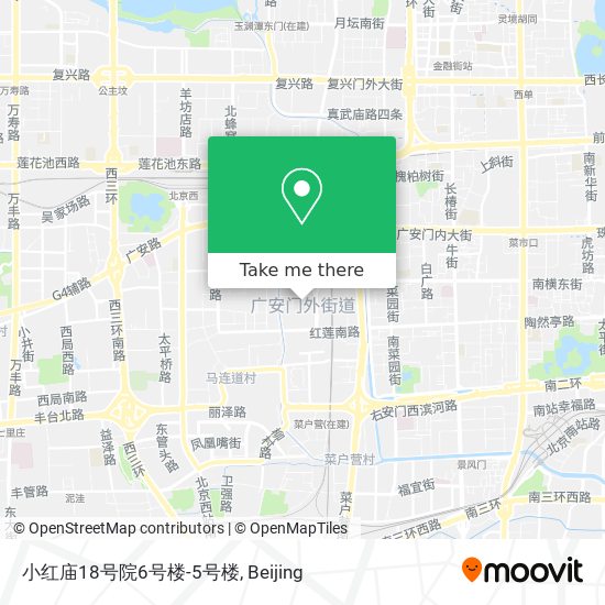 小红庙18号院6号楼-5号楼 map