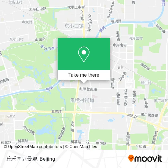 丘禾国际景观 map