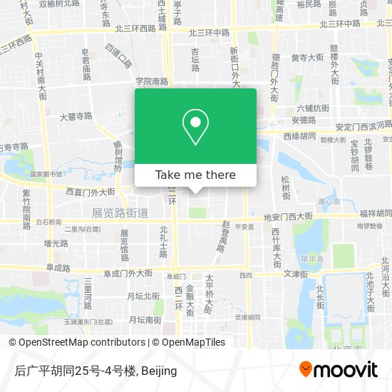 后广平胡同25号-4号楼 map