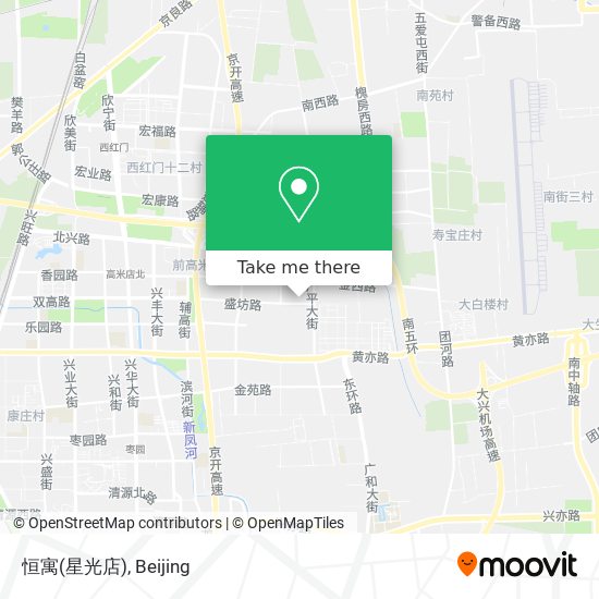 恒寓(星光店) map