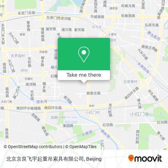 北京京良飞宇起重吊索具有限公司 map
