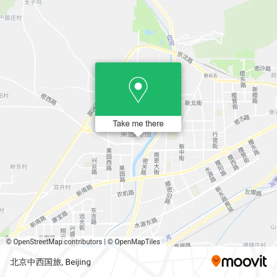 北京中西国旅 map