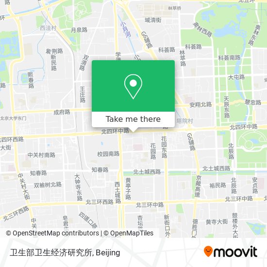 卫生部卫生经济研究所 map