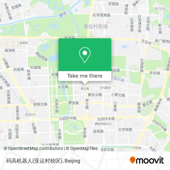 码高机器人(亚运村校区) map