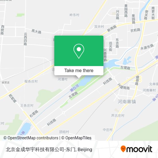 北京金成华宇科技有限公司-东门 map
