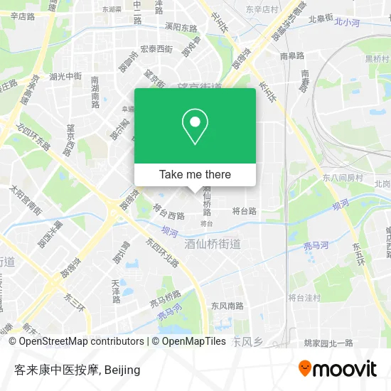 客来康中医按摩 map