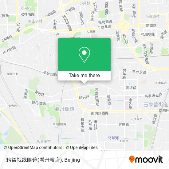 精益视线眼镜(看丹桥店) map
