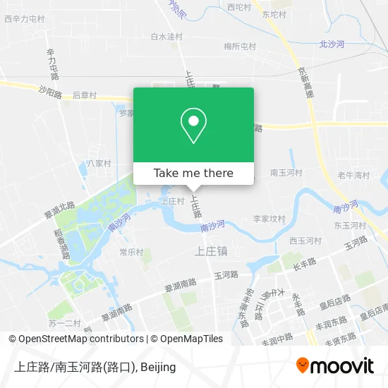 上庄路/南玉河路(路口) map