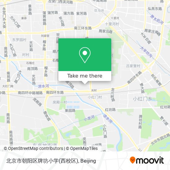 北京市朝阳区牌坊小学(西校区) map
