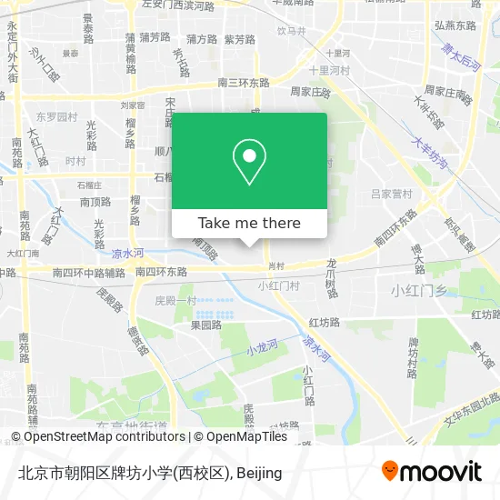 北京市朝阳区牌坊小学(西校区) map