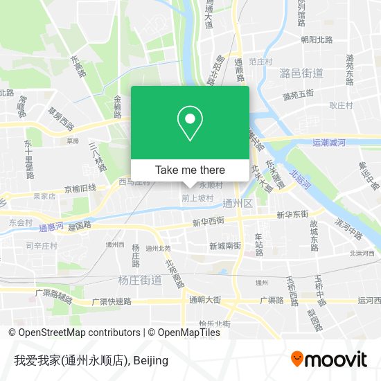 我爱我家(通州永顺店) map