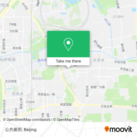 公共厕所 map