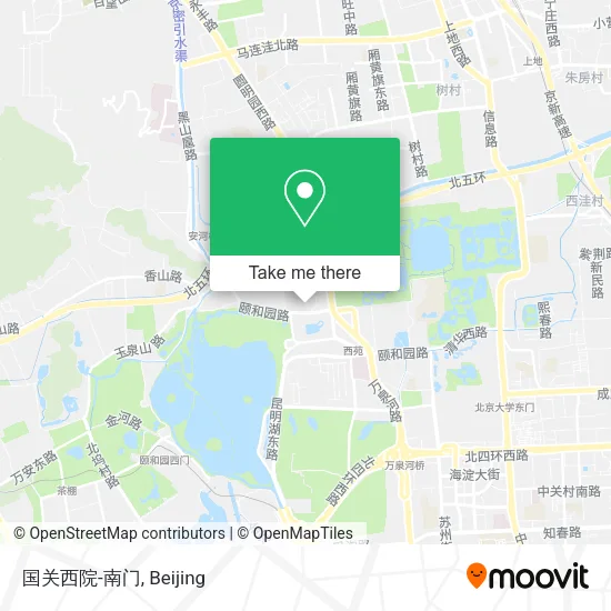 国关西院-南门 map